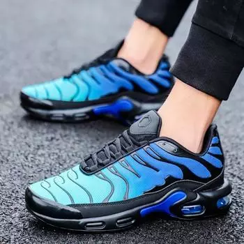 Spring breathable men s shoes air cushion shoes men s couple running shoes men s sports shoes casual mesh A18 36