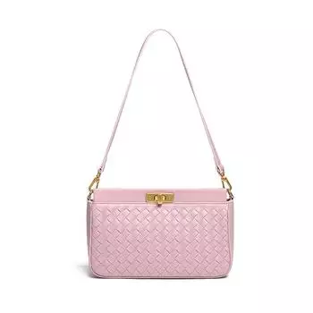 Spring Hand Handbag, Fashionable and Casual Hand-woven Bag, Date Versatile Single-shoulder Underarm Bag