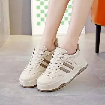 Spring little white shoes women s shoes new Korean version student thick-soled heightening board shoes soft-soled casual shoes women 35 белый