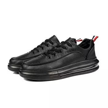 Spring Men Casual Sneakers Shoes Men s Sports Shoe Popular Trendy All-match Wear-resistant Mans Sneaker Young Fashion New Style 36 чёрный