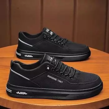 Spring men s shoes new breathable shoes men s Korean version trendy versatile non-slip wear-resistant sports casual shoes board shoes trendy shoes 39