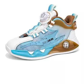 Spring new fly-woven mesh basketball shoes boys and students sports shoes non-slip classmates running shoes casual shoes 30