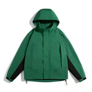 Spring New Hooded Jacket Men s Spring and Autumn Large Size Versatile Loose Spring Hooded Top S