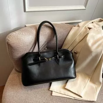 Spring new large-capacity armpit bag fashion casual shoulder bag simple casual women s bag