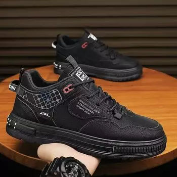 Spring new Martin boots 2025 low-top casual sports shoes wear-resistant work labor insurance trendy shoes fashion versatile board shoes 39 серый