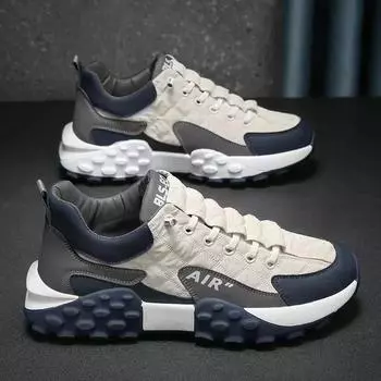 Spring new men s fashion casual shoes personalized trend versatile youth casual shoes foreign trade running shoes 39