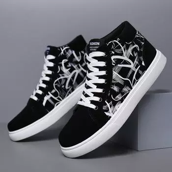Spring new men s shoes trendy versatile casual shoes outdoor running shoes Chinese style sports board shoes trendy shoes boys 39