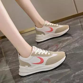 Весенние новые сетчатые повседневные кроссовки женские модные цветные дышащие легкие туфли-лодочки для студентов Cortez 35