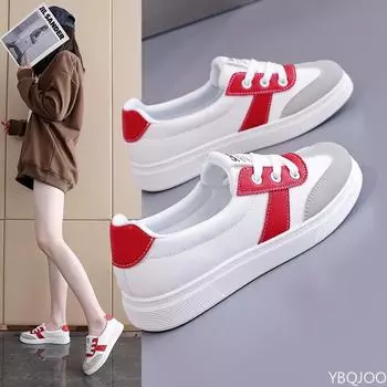 Spring New Thick soled Shoes for Women Shallow Mouth Vulcanized Shoes Fashionable and Comfortable Women s Shoes 35