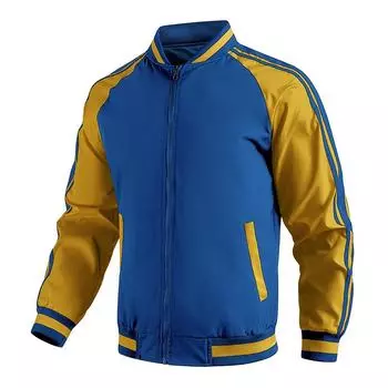 Spring New Yarn-dyed Fabric with Men s Casual Loose Joker Jacket. S