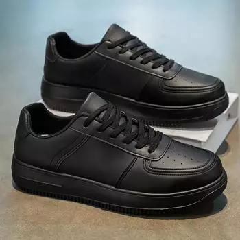 Spring platform white shoes 2025 new youth height increase casual board shoes breathable versatile style sports trend shoes 39