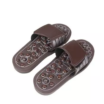 Spring Reflexology Sandals Anti-slip Foot Massager Shoes Therapy Massage Slippers Household S