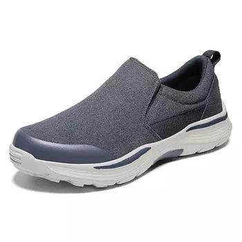 Spring S platform canvas shoes men s large size casual shoes men s light foot shoes casual shoes 39 серый