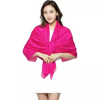 Весна/лето Новый женский шелковый шарф 70 * 170 см Имитация шелкового твила квадратный шарф Модный принт большой квадратный шарф профессиональный шарф 170-70cm красный