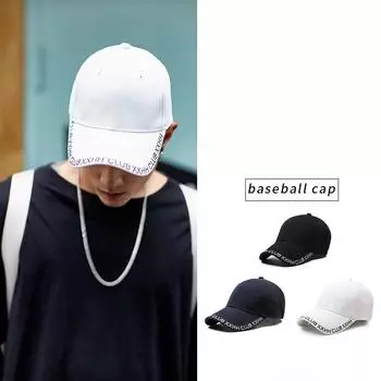 Весна лето личность ins шляпа мужская кепка корейская версия уличной хипстерской бейсболки студенческая шляпа от солнца солнцезащитный крем M56-58cm