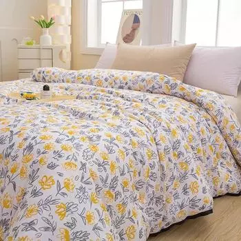 Весна-лето Тонкое одеяло Стеганое одеяло Модный принт Домашний текстиль Стеганые одеяла для взрослых и детей Моющееся мягкое одеяло размера King Size 150x200 Summer quilt