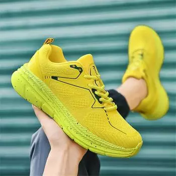 Spring Yellow Sneakers Men Black Casual Red Shose Boy Shoes Sport Exerciser Top Sale Shoess Leading High-tech Losfers 36