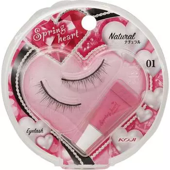 Sprink Heart Coser Honpo Sprink Heart Eyelash 01 Natural