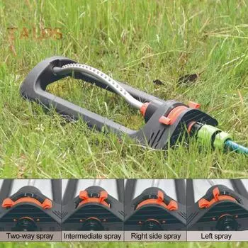 Спринклер для газона, металлический осциллирующий спринклер, садовый шланг, спринклер, спринклер для воды, аксессуар для орошения сада и двора синий