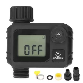 Sprinkler Timer NH3/4 Inch Programmable IP55 Waterproof Automatic Irrigation Controller Outdoor Wate
