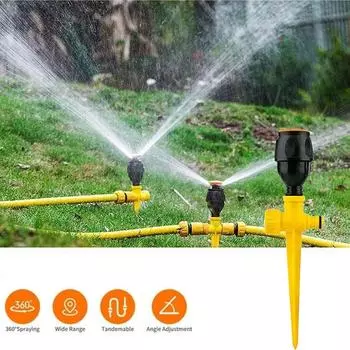 Спринклерный полив Распылитель Автоматическая система полива Сельскохозяйственное орошение Инструмент для полива Садовые инструменты