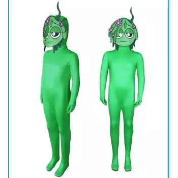 Sprunki Cosplay Incredibox Costume Costume Full Body Game Jumpsuit Performance 120cm/47.24in