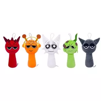 Sprunki Мягкая игрушка Кукла Товары Игрушка Игра Фигурка Мягкая игрушка Поющий монстр Ужас Игра Окружение Мультфильм Мягкая игрушка День рождения Рождество [LIMANTY]