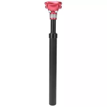 SPS405 Подседельный штырь из алюминиевого сплава для горного велосипеда 27 мм, черный, красный чёрный/красный