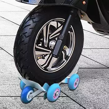 Спущенное колесо Съемник Усилитель Электрический Автомобильный Прицеп С Колесами Аварийная Складная Мебель Перемещение Тележка Для Мотоцикла