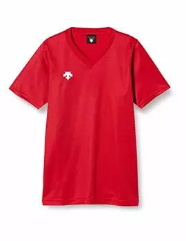 Спуск (Спуск) Рубашка GAME с V-образным вырезом и коротким рукавом (унисекс) ДСС – 4321 - красный