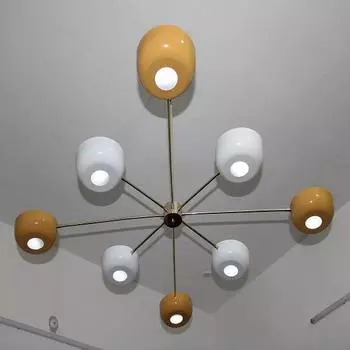 Sputnik 8 Arms Люстры Stilnovo Style Итальянские потолочные светильники Лампы Светильники