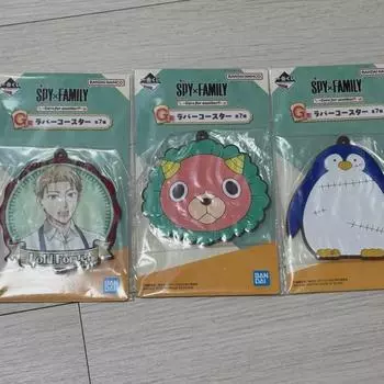 Spy Family продает набор из 3 новых брелоков!! Печенье-лотерейка Cheil