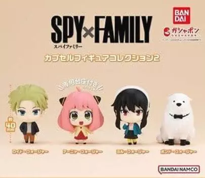 SPY x FAMILY Капсульная коллекция фигурок 2, коробка из 20 штук