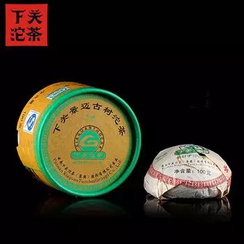 Сягуань Туо 2012 Китай Ча Сырой Пуэр Чай Цзин Май Древний Шэнь Пуэр 100г