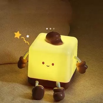 Сяо Е Дэн Пай Пай Дэн изголовье спальни атмосфера свет креативный милый светильник для сна подарок для мальчиков и девочек