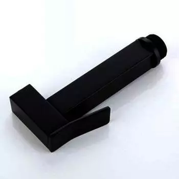 Square Black Bidet Sprayer Bidet Faucets Toilet Hand Spray Brass Toilet Bidet Sprayer Self Cleaning Shower for Bathroom чёрный
