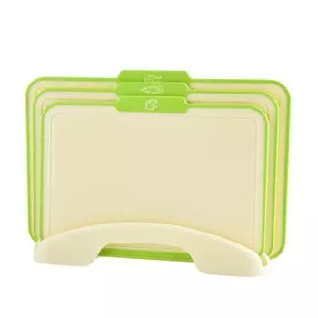 Square Cutting Board Non-Slip Cutting Plate Mat Multi-Purpose Chopping Board for Vegetable Style A