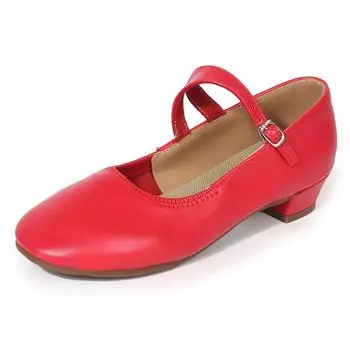 Square Dancing Shoes Women Low Heeled Shoes 42 чёрный