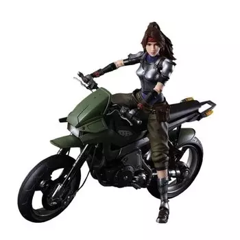 Square Enix Final Fantasy VII Remake Jesse and Bike Play Arts Kai Action Figure Set