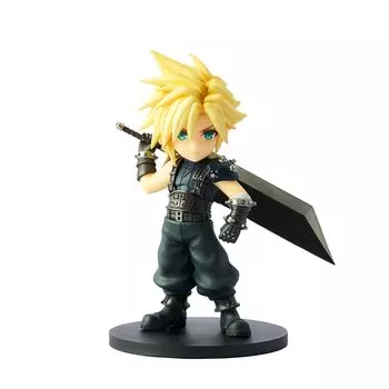 SQUARE ENIX Final Fantasy VII Remake Очаровательные Арты Cloud Strife чёрный