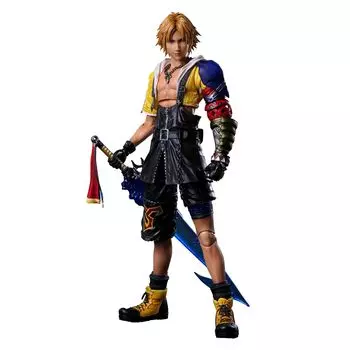 SQUARE ENIX Final Fantasy X PLAY ARTS Kai PVC painted movable figure Tidus