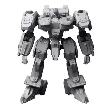 SQUARE ENIX Front Mission Structure Arts Scale Plastic Model Kit Series Light Gray Visaf 1/72 Vol.3 Ver.