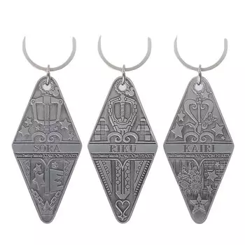 Square Enix Kingdom Hearts Motel брелок BOX 10 всего из цинкового сплава, типы, длина, приблизительно. 130мм,