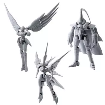 SQUARE ENIX Xenogears Structure Arts Scale Plastic Model Kit Series BOX Product 1BOX 3 pieces Total 3 types 1/144 Vol.2 =