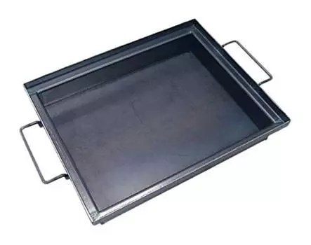 Square iron dumpling pot with handle/62-6445-75