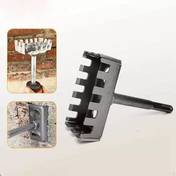Square Slot Cutter Socket,Punch Slotting Tool,Heavy Duty Wall Hole Puncher Outlet Cutout Tool