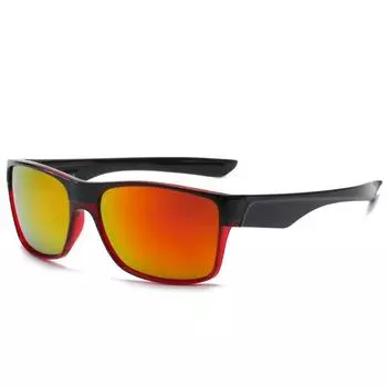 Square Sunglasses, Colorful Multi-Color Sports Glasses, Men S And Women S Cycling Glasses Sports