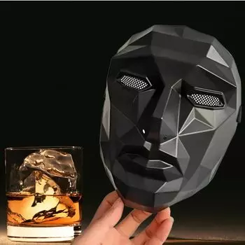 Squid Game Frontman Cosplay Polygon для вечеринки [Рита Шокай] Маска, Дизайн, Черный, (фронтмен00А) чёрный