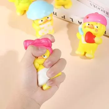 Squihy медленно отскакивающая раздражающая утка милые игрушки для снятия стресса в виде животных лекарство для снятия стресса в офисе вентиляционные игрушки для детей подарок для девочки