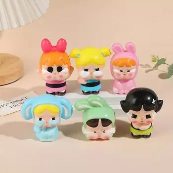 Squihy Slow Rebound Симпатичные игрушки для снятия стресса Powerpuff Girls Cure Office для снятия стресса Vent Fidget Toys для детей Подарок для девочки